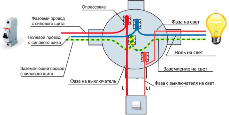 Схема подключения двухклавишного выключателя – устройство 2-х-клавишного выключателя, особенности монтажа, инструкция