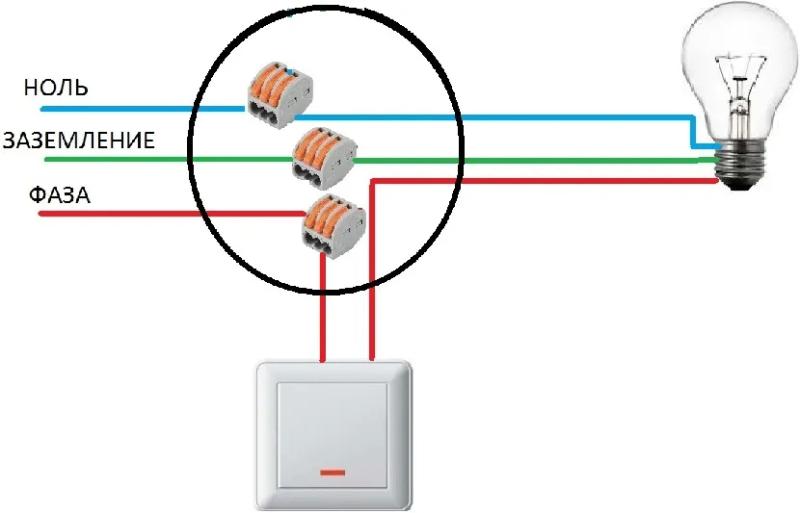 Основные правила как подключить выключатель света