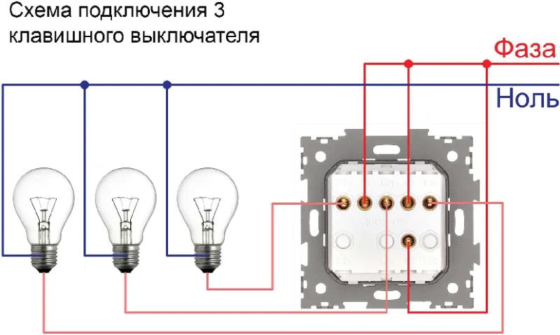 Основные правила как подключить выключатель света