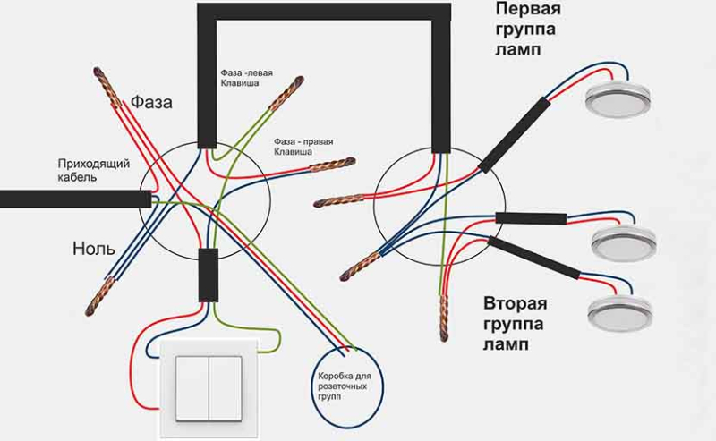 Основные правила как подключить выключатель света