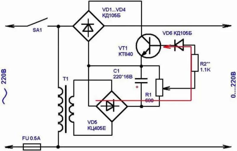 Регулятор напряжения – что это такое, доступные схемы