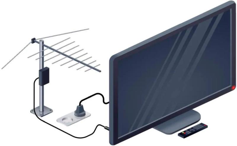Как подключить антенну к телевизору: выбор кабеля, штекера, их соединение