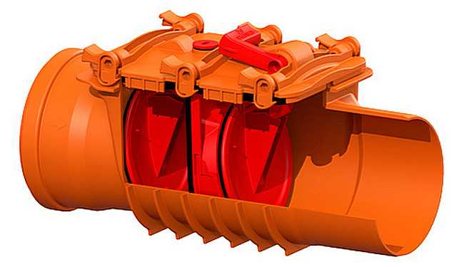 Обратный клапан для канализации – монтаж своими руками