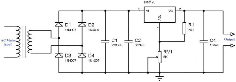 LM317: схема включения, виды, основные характеристики, аналоги